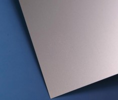 Frosted particle aluminum plate